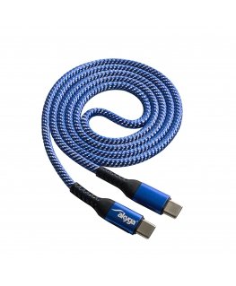 Akyga AK-USB-37 USB кабель USB 2.0 1 m USB C Синий