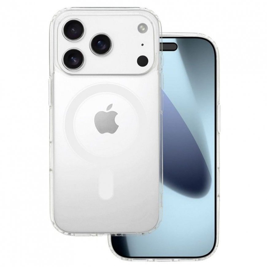 Apple iPhone 17 Pro Max akrüül Magsafe kaitseümbris läbipaistev