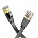 US07 General pure copper flat network cable(L10M) Black US07 General pure copper flat network cable(L10M) Black