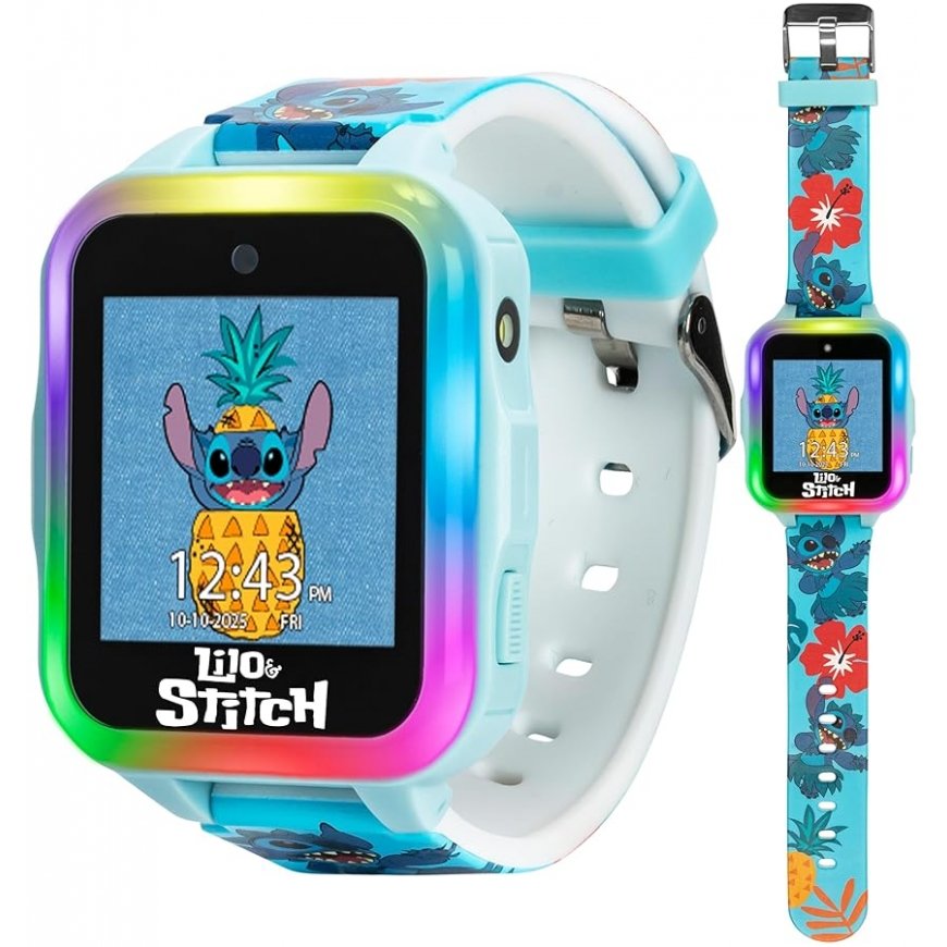 Kids Licensing Disney Stitch Educational digital watch with games – 2