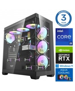 INTOP AQUA i9-14900KF 64GB DDR5 2TB SSD M.2 NVME+2TB RTX5080 16GB WIN11