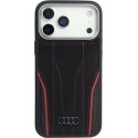 Audi R8 ehtne nahk MagSafe iPhone 17 Pro Max jaoks must Audi R8 ehtne nahk MagSafe iPhone 17 Pro Max jaoks must