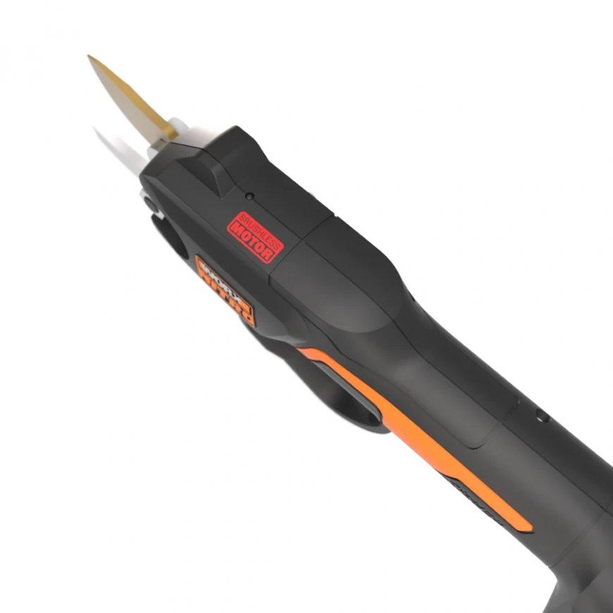 WORX WG330E.9 elektrilised oksakäärid Must, Oranž 2,5 cm 20 V – 5