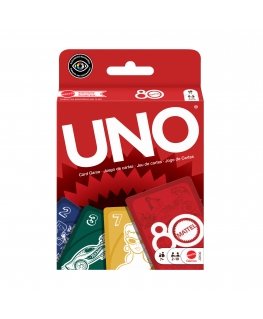 Games UNO Mattel 80th Ruby Red