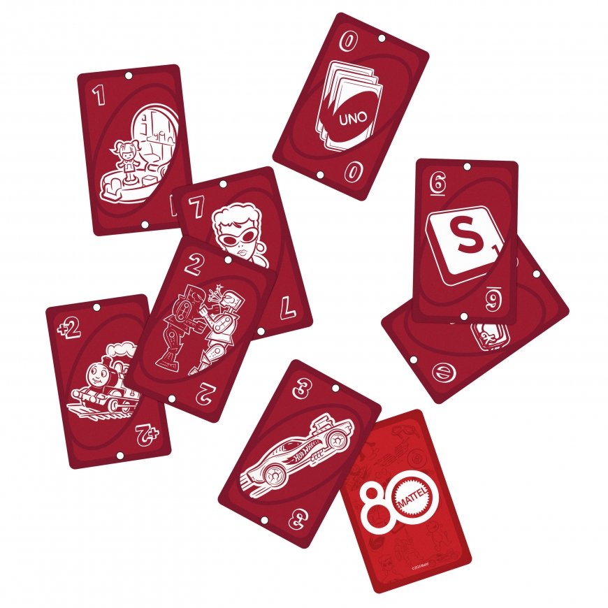 Games UNO Mattel 80th Ruby Red – 2