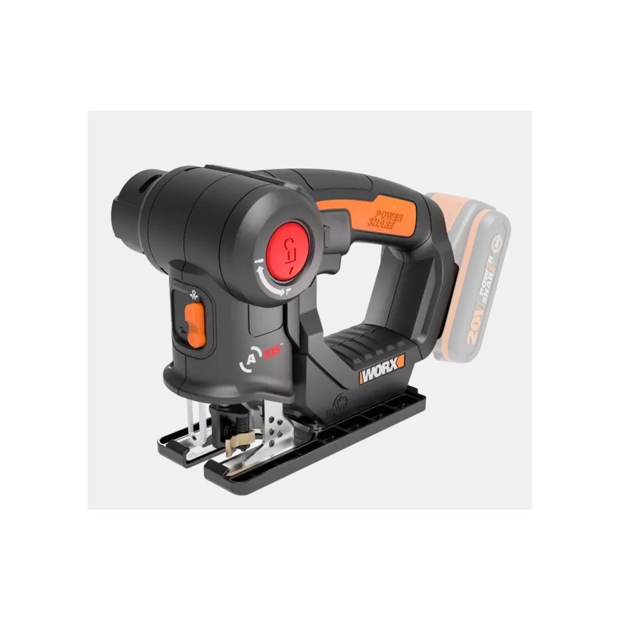 WORX WX550.9 elektrinis siaurapjūklis 3000 spm 1,5 kg – 2
