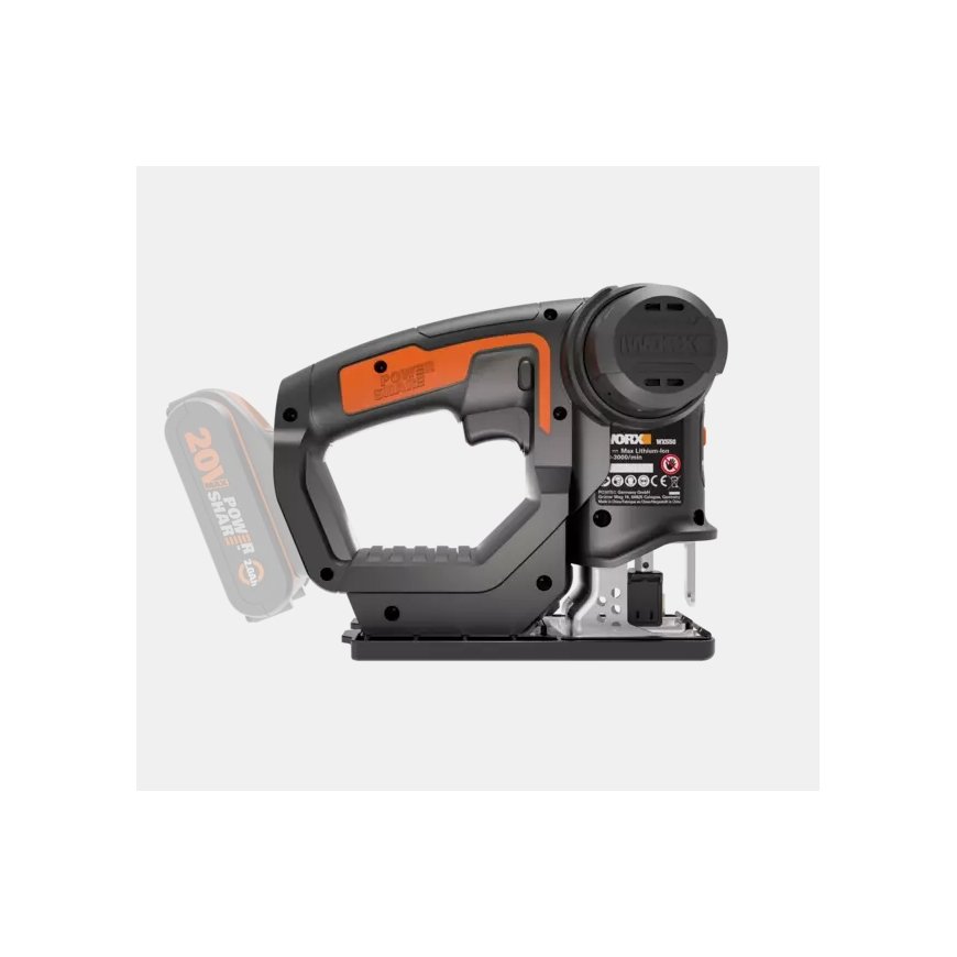 WORX WX550.9 elektriline jõhvsaag 3000 spm 1,5 kg – 5