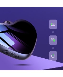 Luksustuotteet Mini vakoilun äänentallennuslaite 8 GB, pieni tunnistuskotelo, korkealaatuinen avaimenperä