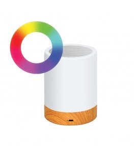Techly I-LED TOUCH stalinė lempa 1,6 W Balta