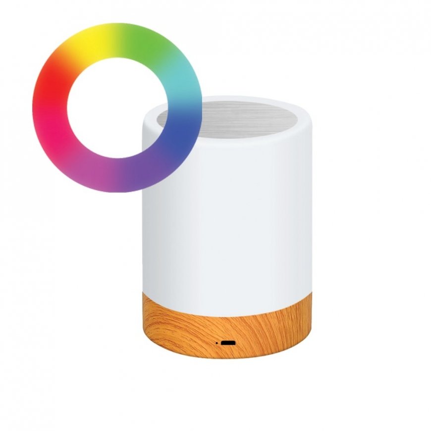 Techly I-LED TOUCH laualamp 1,6 W Valge