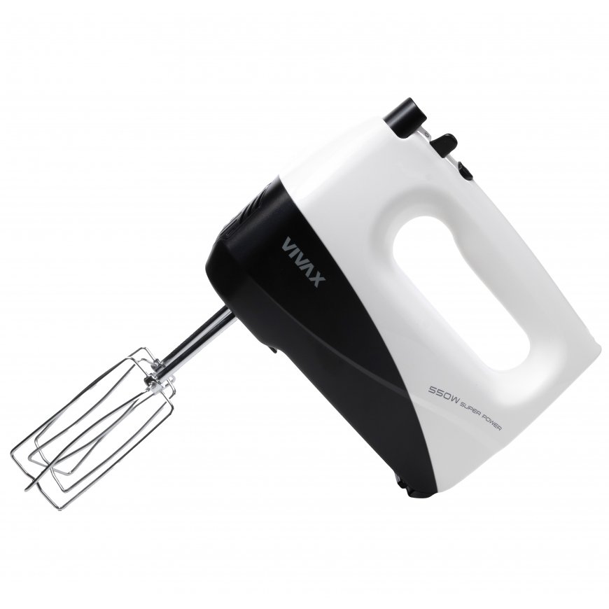 Vivax HM-550WB mixer Hand mixer 550 W Black, White