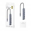 Cudy UH407 interface hub USB 3.2 Gen 1 (3.1 Gen 1) Type-C 5000 Mbit/s Grey, Silver Cudy UH407 interface hub USB 3.2 Gen 1 (3.1 Gen 1) Type-C 5000 Mbit/s Grey, Silver