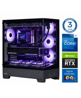 INTOP AQUA i7-14700F 64GB DDR5 1TB SSD M.2 NVME+2TB RTX5080 16GB no-OS