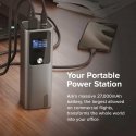 ALOGIC A27KPB140W ārējais akumulators 27000 mAh Sudrabs