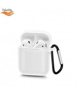 Apple Ultra-õhuke pehme silikoonist kaitsekate AirPods'i jaoks, valge