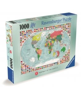 Dėlionė Ravensburger Žemėlapis pasaulio