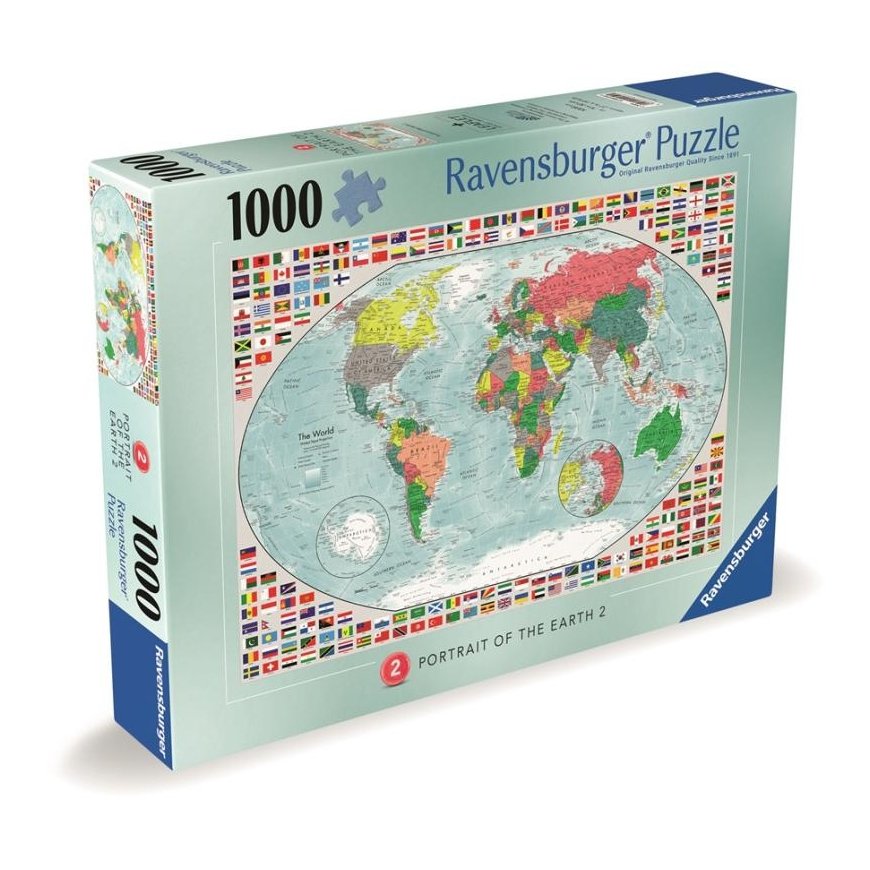 Pusle Ravensburger Maailma kaart