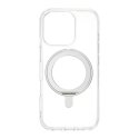 FoneKit Premium Kickstand MagSafe-совместимый защитный чехол с подставкой для iPhone 16 Pro Max, прозрачный FoneKit Premium Kickstand MagSafe-совместимый защитный чехол с подставкой для iPhone 16 Pro Max, прозрачный