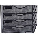 ATL Wall document holder, 5 shelves, A4, black ATL Wall document holder, 5 shelves, A4, black
