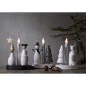 Star Trading Christmas Joy candle holder, Polar Bear