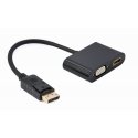 Gembird A-DPM-HDMIFVGAF-01 DisplayPort cable 0.1 m Black Gembird A-DPM-HDMIFVGAF-01 DisplayPort cable 0.1 m Black