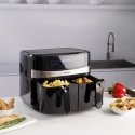 Taurus Air Fry Digital Duo Dvigubas 9 L 2200 W Karšto oro gruzdintuvė Juoda Taurus Air Fry Digital Duo Dvigubas 9 L 2200 W Karšto oro gruzdintuvė Juoda