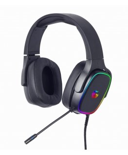 Gembird GHS-SANPO-S300 наушники/гарнитура Проводная Оголовье Игровой USB тип-A Черный