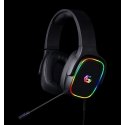 Gembird GHS-SANPO-S300 headphones/headset Wired Head-band Gaming USB Type-A Black