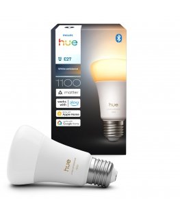 Philips Hue LED-älylamppu, White ambiance, E27, 1100 lm