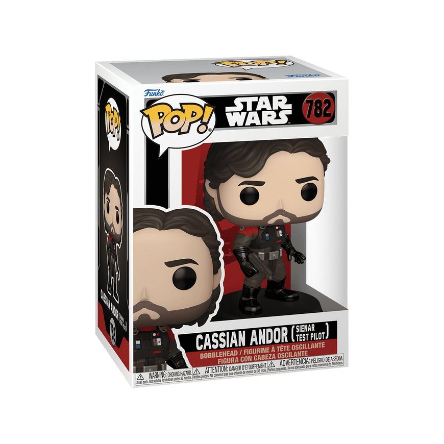 FUNKO POP! Vinyylihahmo: Star Wars: Andor - Cassian Andor (w/ Chase)