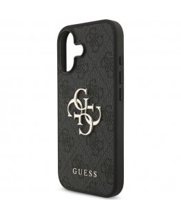 Dėklas Guess 4G Big Logo skirtas Apple iPhone 17 juodos spalvos