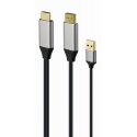 Gembird A-HDMIM-DPM-01 video cable adapter 2 m HDMI Type A (Standard) DisplayPort Black Gembird A-HDMIM-DPM-01 video cable adapter 2 m HDMI Type A (Standard) DisplayPort Black