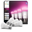 Philips Hue LED-älylamppu, valge ja värviline atmosfäär, E27, 810 lm, 4-pakk