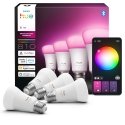Philips Hue LED-älylamppu, valge ja värviline atmosfäär, E27, 810 lm, 4-pakk