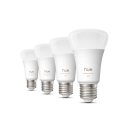 Philips Hue LED išmanioji lemputė, balta ir spalvų atmosfera, E27, 810 lm, 4 pakuotė Philips Hue LED išmanioji lemputė, balta ir spalvų atmosfera, E27, 810 lm, 4 pakuotė