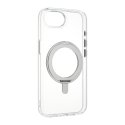 FoneKit Premium Kickstand MagSafe-yhteensopiva suojakuori jalustalla, iPhone 16e, läpinäkyvä FoneKit Premium Kickstand MagSafe-yhteensopiva suojakuori jalustalla, iPhone 16e, läpinäkyvä