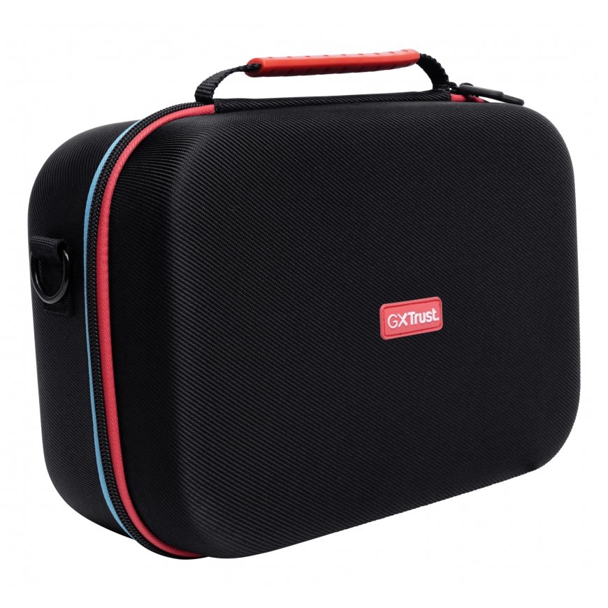 Trust GXT 1247 Hardshell ümbris Nintendo Must, Sinine, Punane