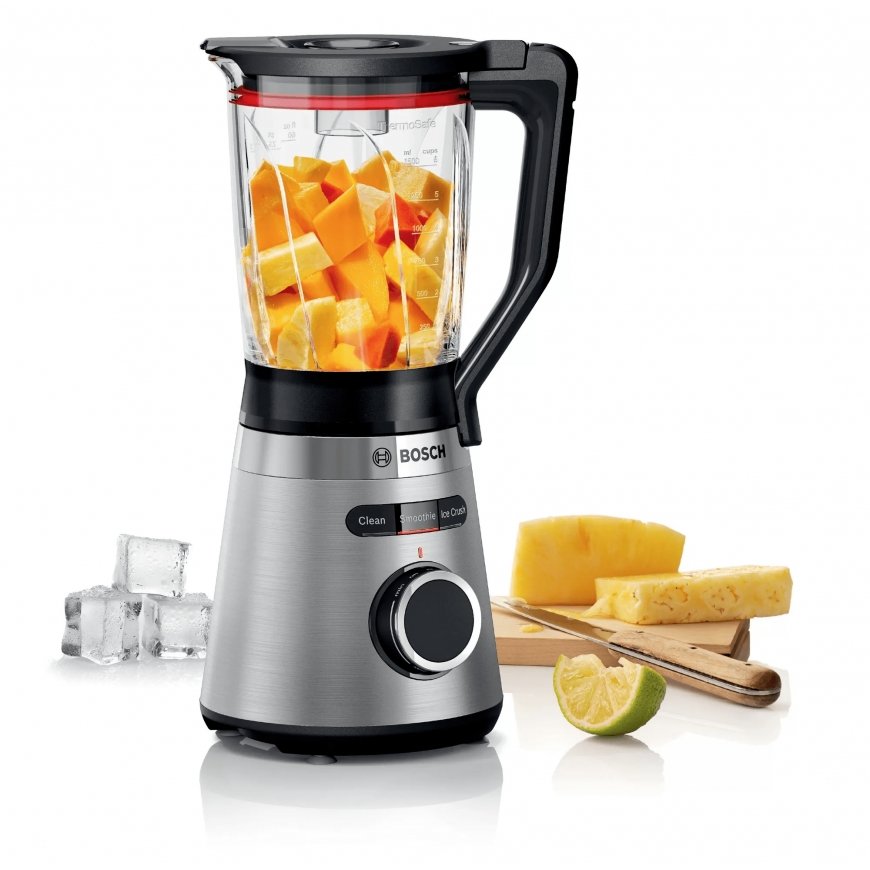 Bosch Serie 4 MMB6382M tehosekoitin Pöydällä pidettävä tehosekoitin 1200 W musta, Ruostumaton teräs – 5