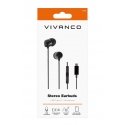 Vivanco WEVVSP10USBC-BK Гарнитура Проводная Вкладыши Calls/Music USB Type-C Черный