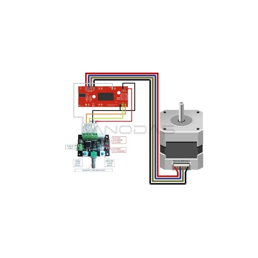 OEM Stepper Motor Speed Controller PWM 12-24VDC – 2