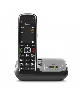 Gigaset E720A Analoog-/DECT telefon Helistaja ID Must