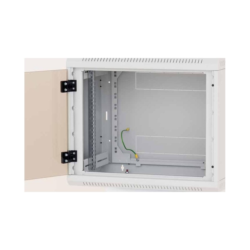 Triton RBA-12-AS6-CAX-A1 püstik 12U Seinale monteeritav riiul Valge – 2