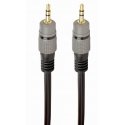Gembird CCAP-3535MM-1.5M audiokaapeli 1,5 m 3.5mm musta Gembird CCAP-3535MM-1.5M audiokaapeli 1,5 m 3.5mm musta