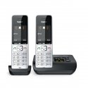 Gigaset COMFORT 500A duo Analoginio ryšio / DECT telefonas Skambintojo ID Juoda, Sidabras Gigaset COMFORT 500A duo Analoginio ryšio / DECT telefonas Skambintojo ID Juoda, Sidabras