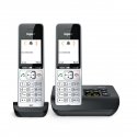 Gigaset COMFORT 500A duo Analogais/DECT telefons Zvanītāja ID Melns, Sudrabs Gigaset COMFORT 500A duo Analogais/DECT telefons Zvanītāja ID Melns, Sudrabs