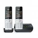 Gigaset COMFORT 500A duo Analogais/DECT telefons Zvanītāja ID Melns, Sudrabs Gigaset COMFORT 500A duo Analogais/DECT telefons Zvanītāja ID Melns, Sudrabs