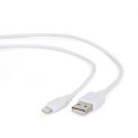 Gembird CC-USB2-AMLM-W-1M lightning cable White Gembird CC-USB2-AMLM-W-1M lightning cable White