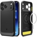 Spigen Enzo Aramid "T" Mag MagSafe ümbris iPhone 17 Pro jaoks must Spigen Enzo Aramid "T" Mag MagSafe ümbris iPhone 17 Pro jaoks must