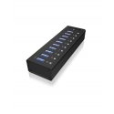 ICY BOX IB-AC6110 USB 3.2 Gen 1 (3.1 Gen 1) Type-B 5000 Mbit/s musta ICY BOX IB-AC6110 USB 3.2 Gen 1 (3.1 Gen 1) Type-B 5000 Mbit/s musta