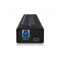 ICY BOX IB-AC6110 USB 3.2 Gen 1 (3.1 Gen 1) Type-B 5000 Mbit/s musta ICY BOX IB-AC6110 USB 3.2 Gen 1 (3.1 Gen 1) Type-B 5000 Mbit/s musta